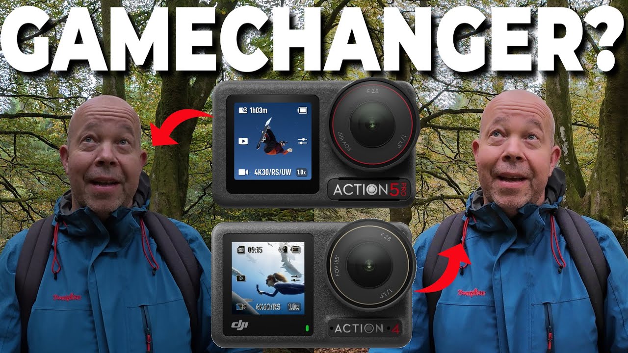 DJI Osmo Action 5 Pro vs DJI Action 4 - Low Light, Slow Motion & Normal Mode Test! 📸⚡️