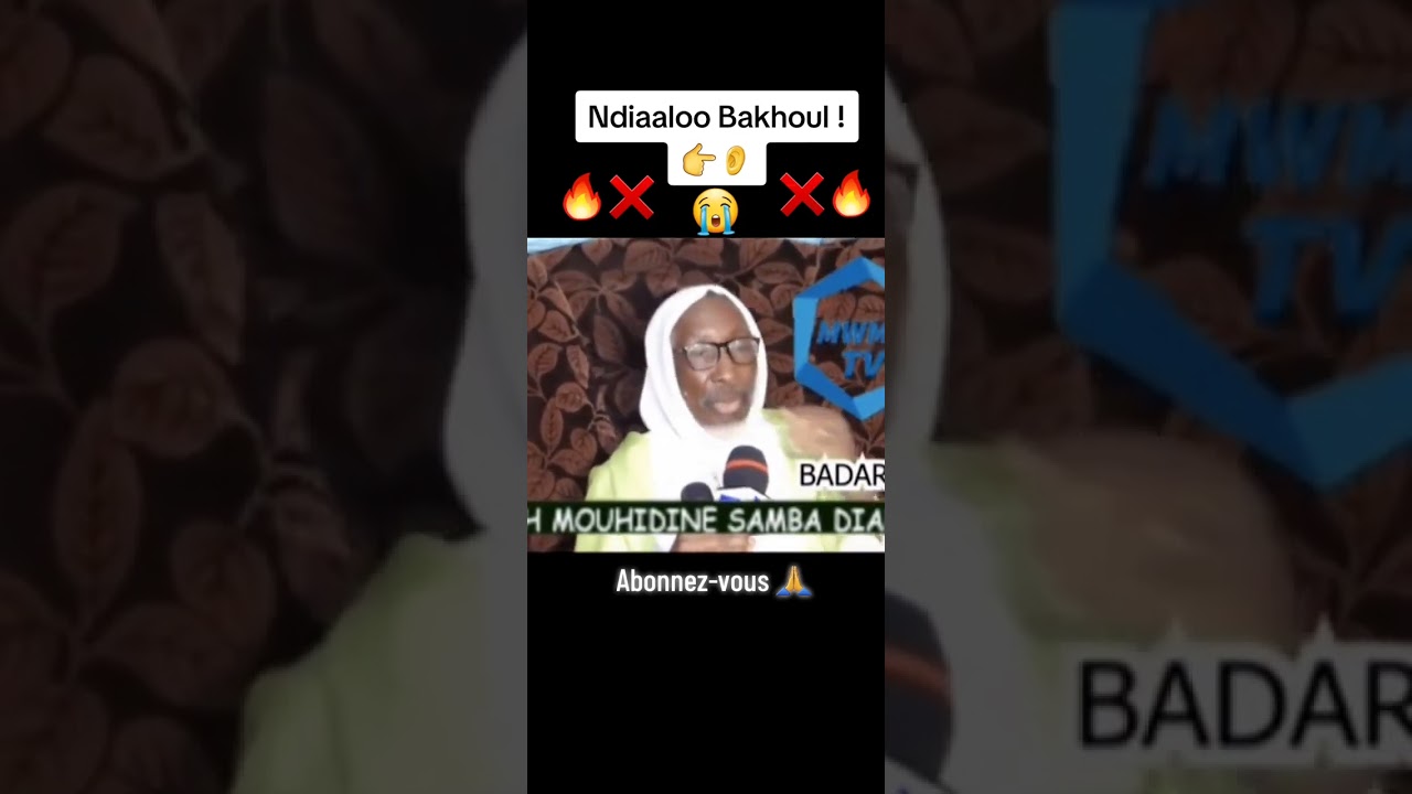 Ndialo bakhoul😱 thi Domou Adama.