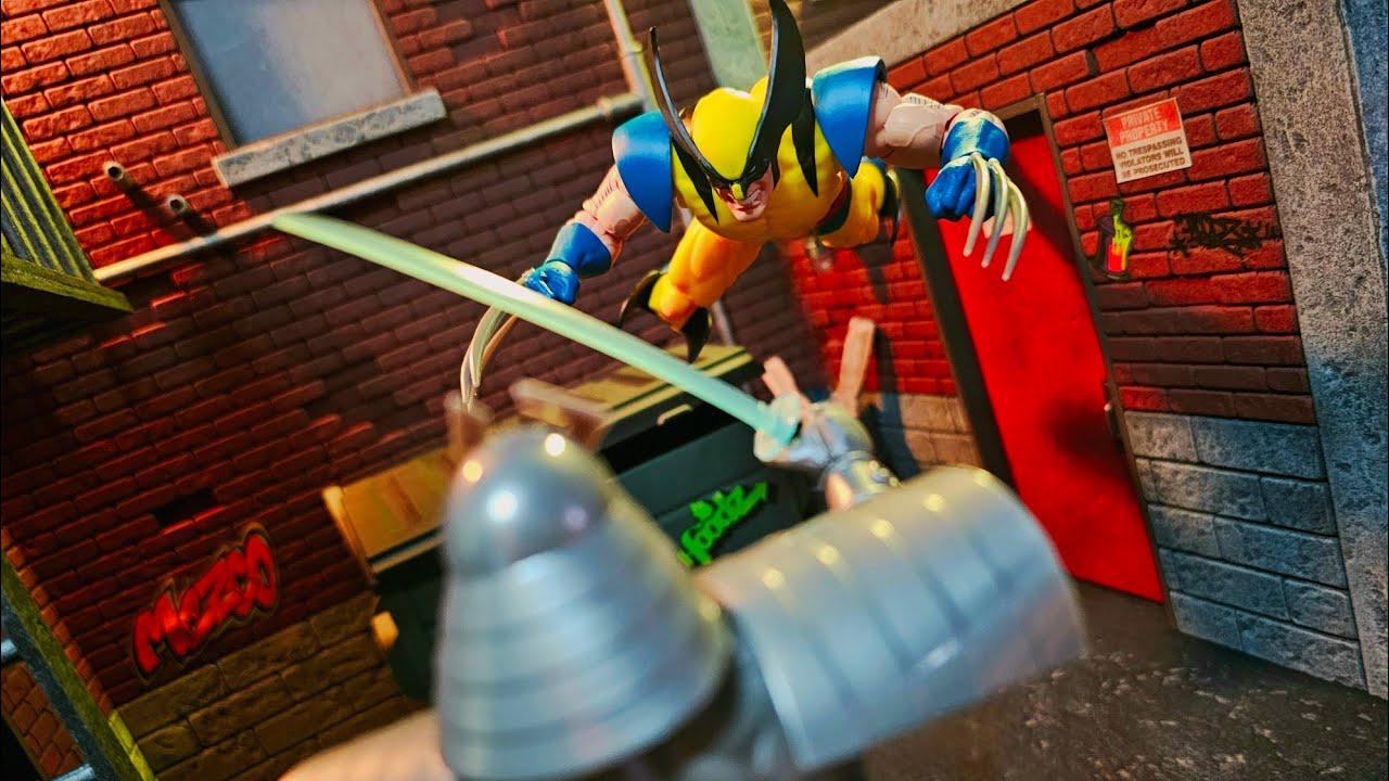 Marvel Legends Gamerverse Wolverine vs Silver Samurai