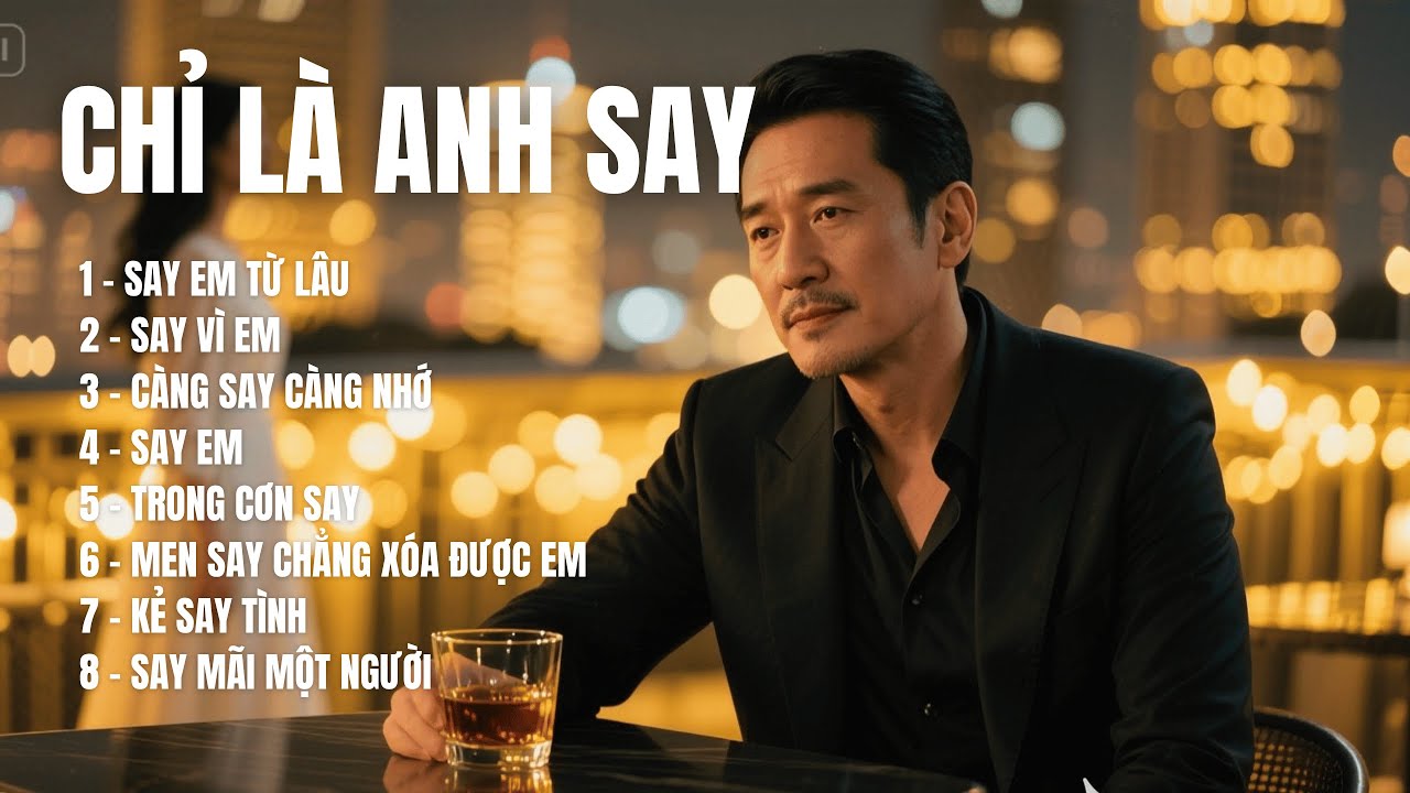 CHỈ LÀ ANH SAY | Album Ballad kể về hành trình yêu – say – nhớ – quên | SING & SONG A.I