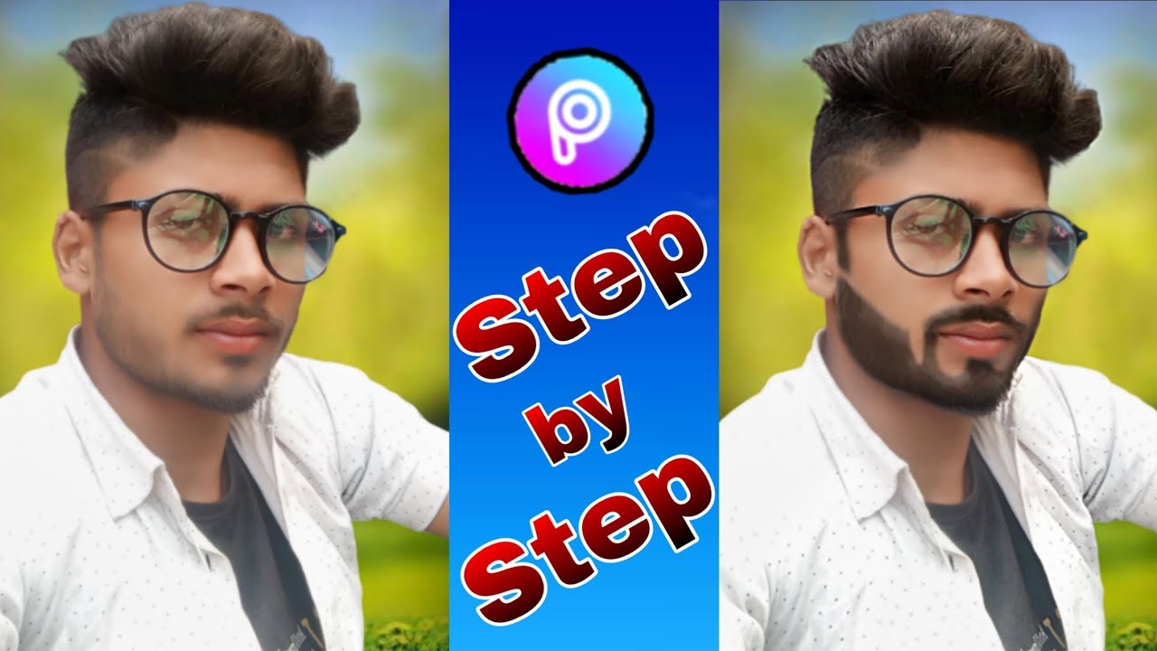 PicsArt se photo me dadhi kaise lagaye // PicsArt se photo kaise banaye // sabkuchhsikho