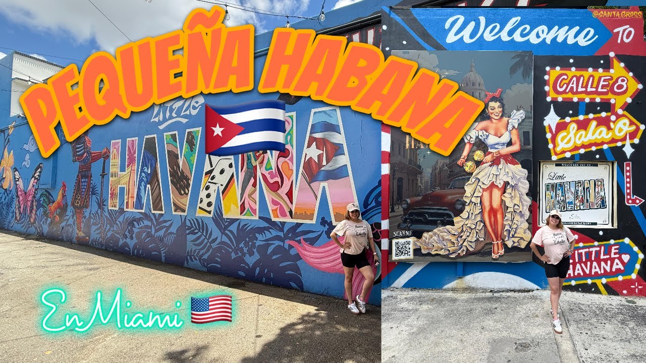La Pequeña Habana en Miami: los IMPERDIBLES de Calle 8 😍🇨🇺💖