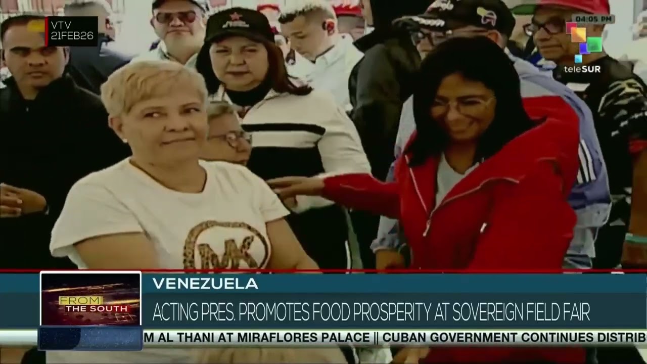 Venezuela | Acting pres. promotes food prosperity at sovereign field fair