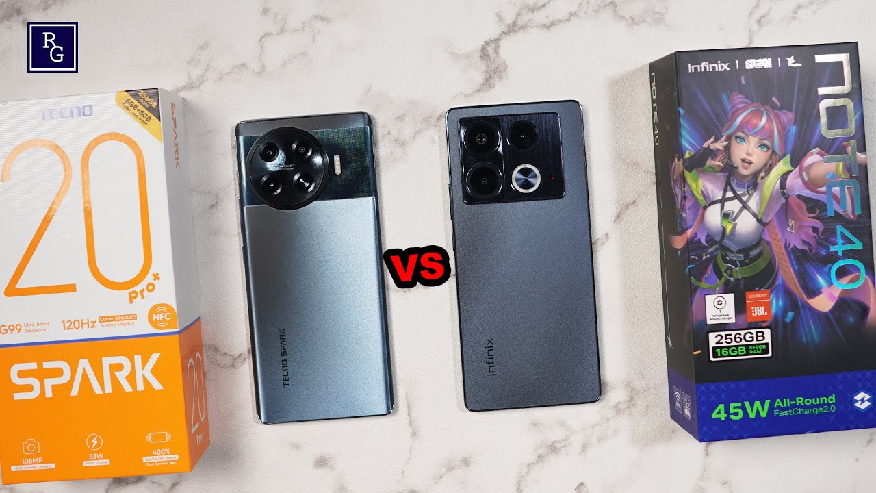 Review Tecno Spark 20 Pro+ vs Infinix Note 40 - Pilih yang mana??