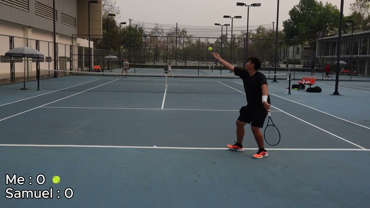 Tie break practice #tennis