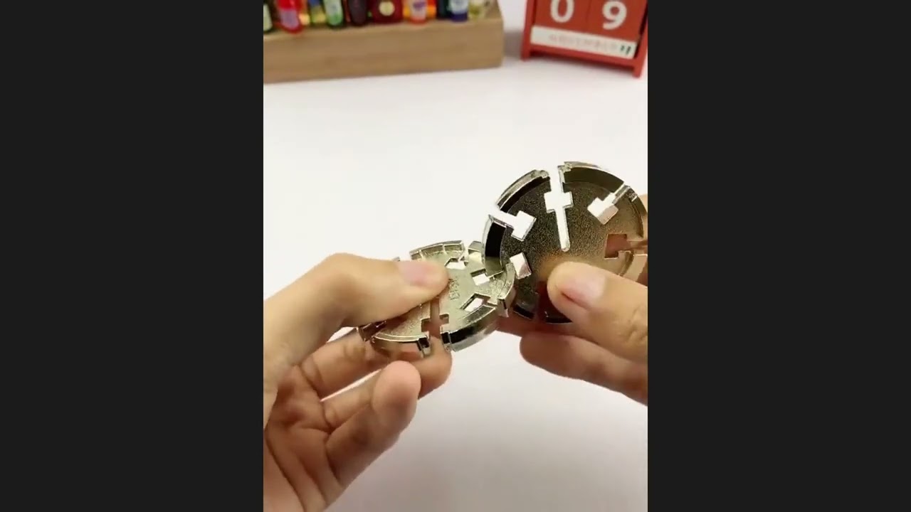 6. Wind and Fire Wheel | Magic IQ Training Puzzle #handmade #熱門 #diy #益智玩具 #puzzle #iqtest #magic