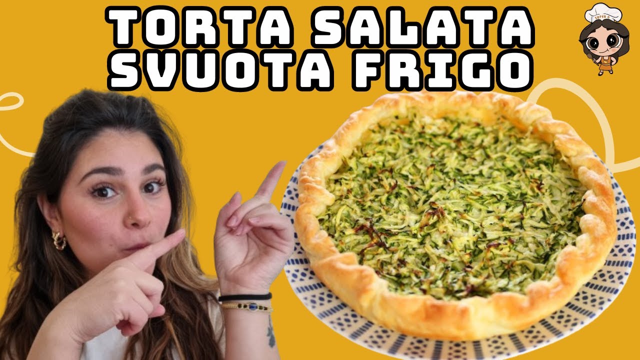 Torta salata svuota frigo | Ricetta Veloce 🥮 | In Cucina con SuperG