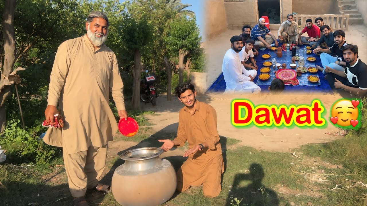 Dawat With Friends🥰America Se Mehman Aye😇/koki pendu/Zohaib pendu/Hamza sidhu 