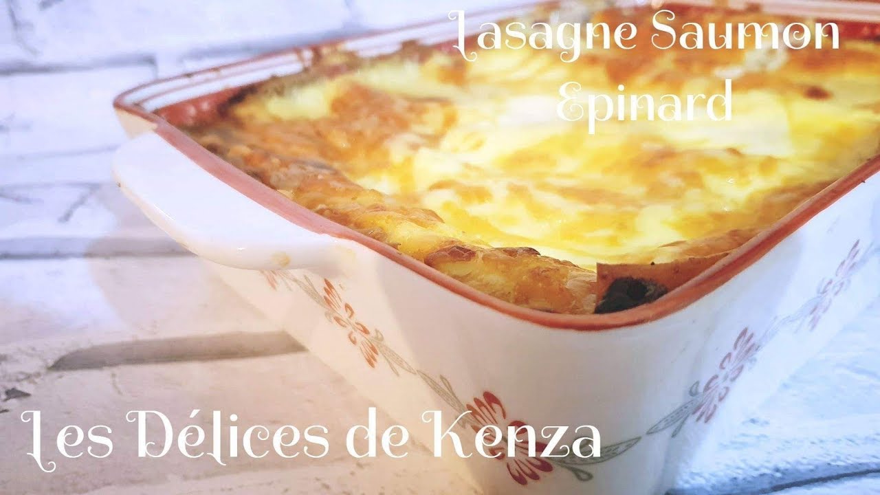 Recette de Lasagne Saumon Épinard