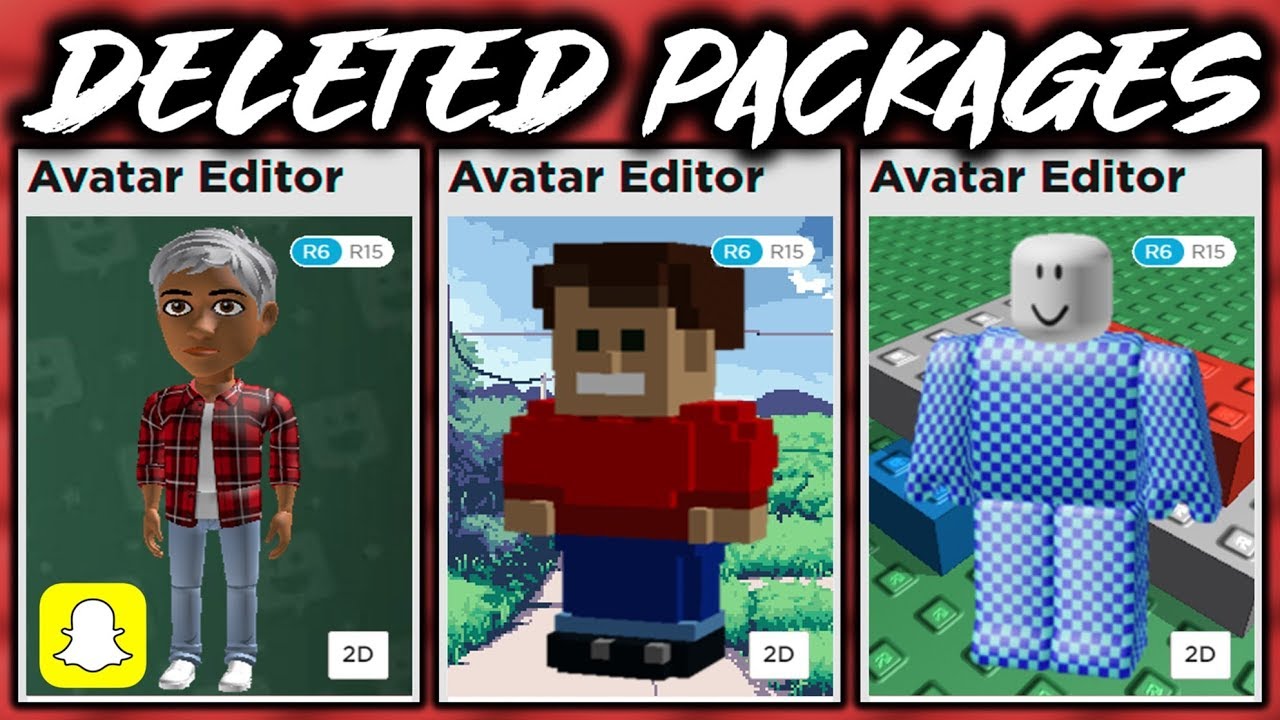 Failed ROBLOX Packages That Are BANNED FOREVER!