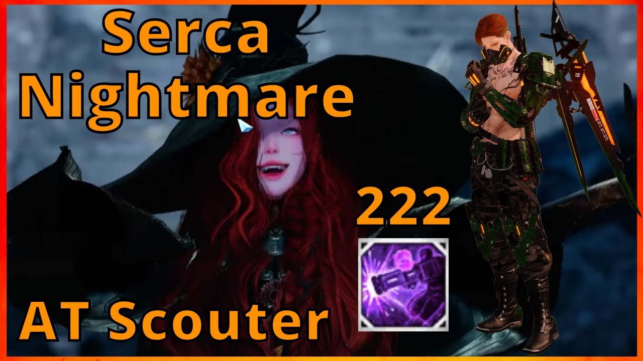 Lost Ark | AT Scouter/Machinist Serca Nightmare (SMG Build)