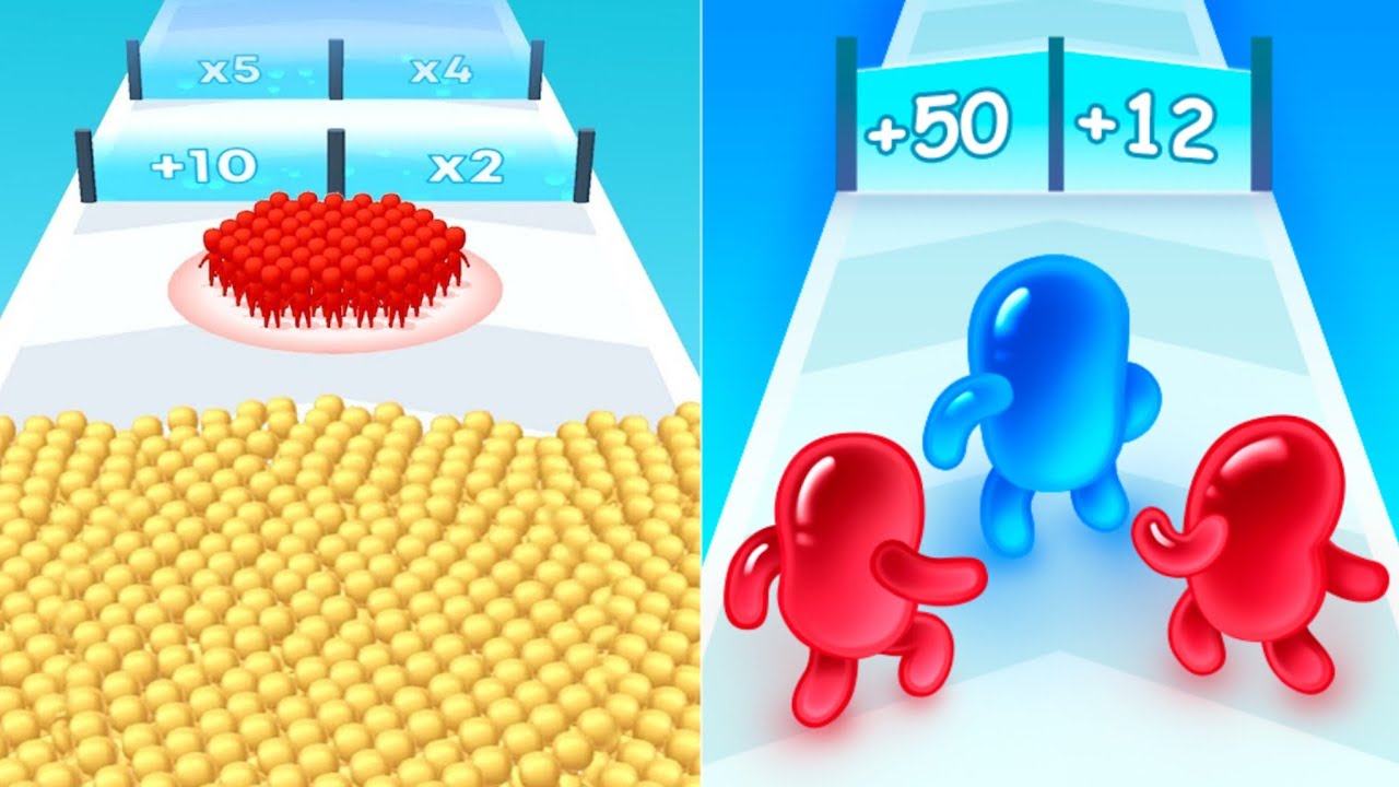 Looking good 👌🎖️ Join blob clash 3D Vs Count Master Android ios gameplay adventure