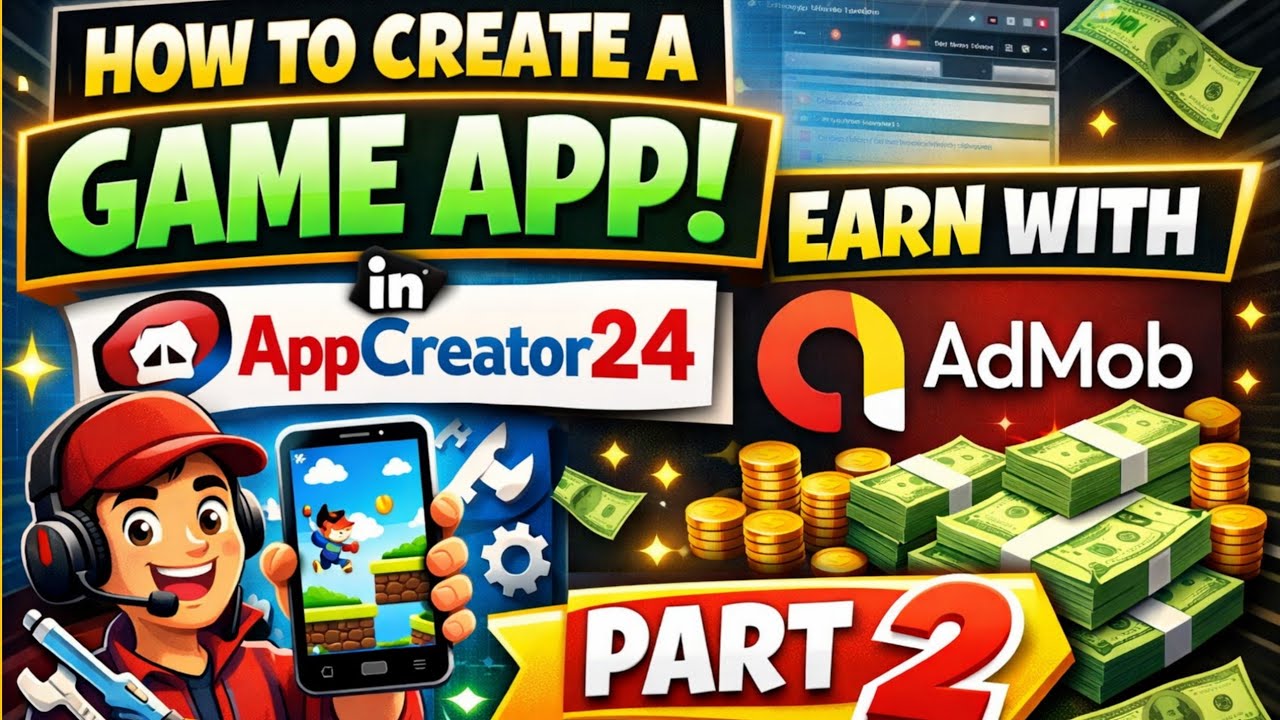 How to Build a Multiple Games in One App Using AppCreator24 with your smartphone phone