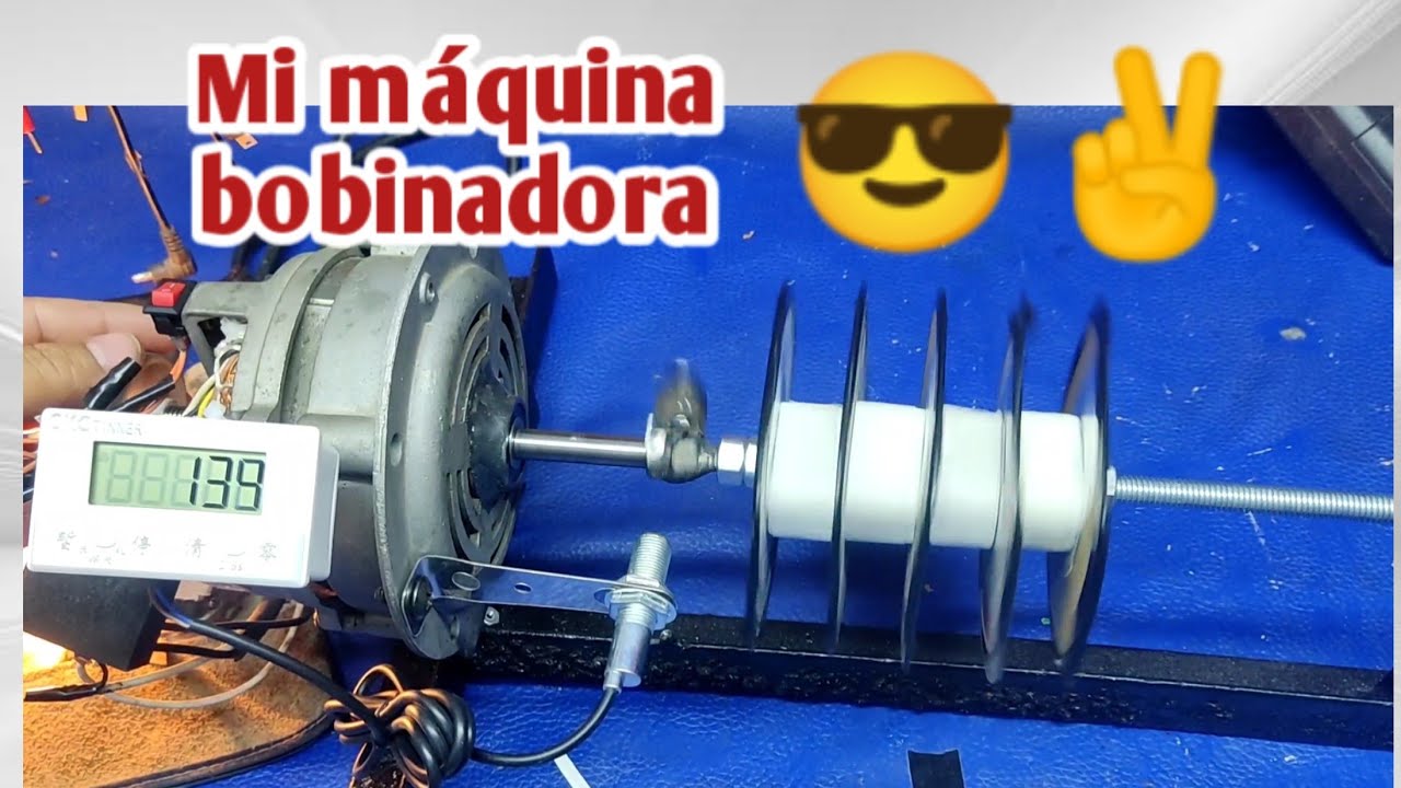 mi máquina para embobinar ventiladores