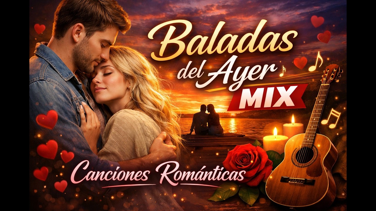 BALADAS PARA UN CORAZÓN TRISTE MIX ROMANTICO