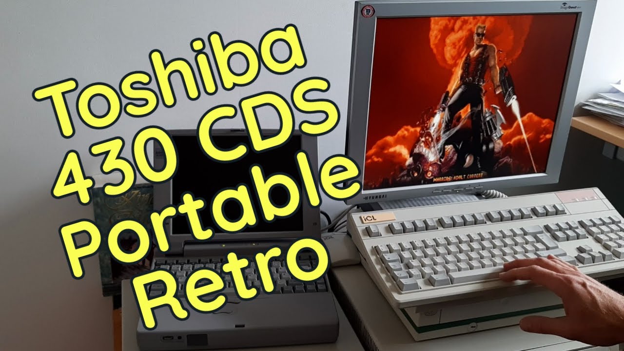 Toshiba 430 CDS Portable Retro