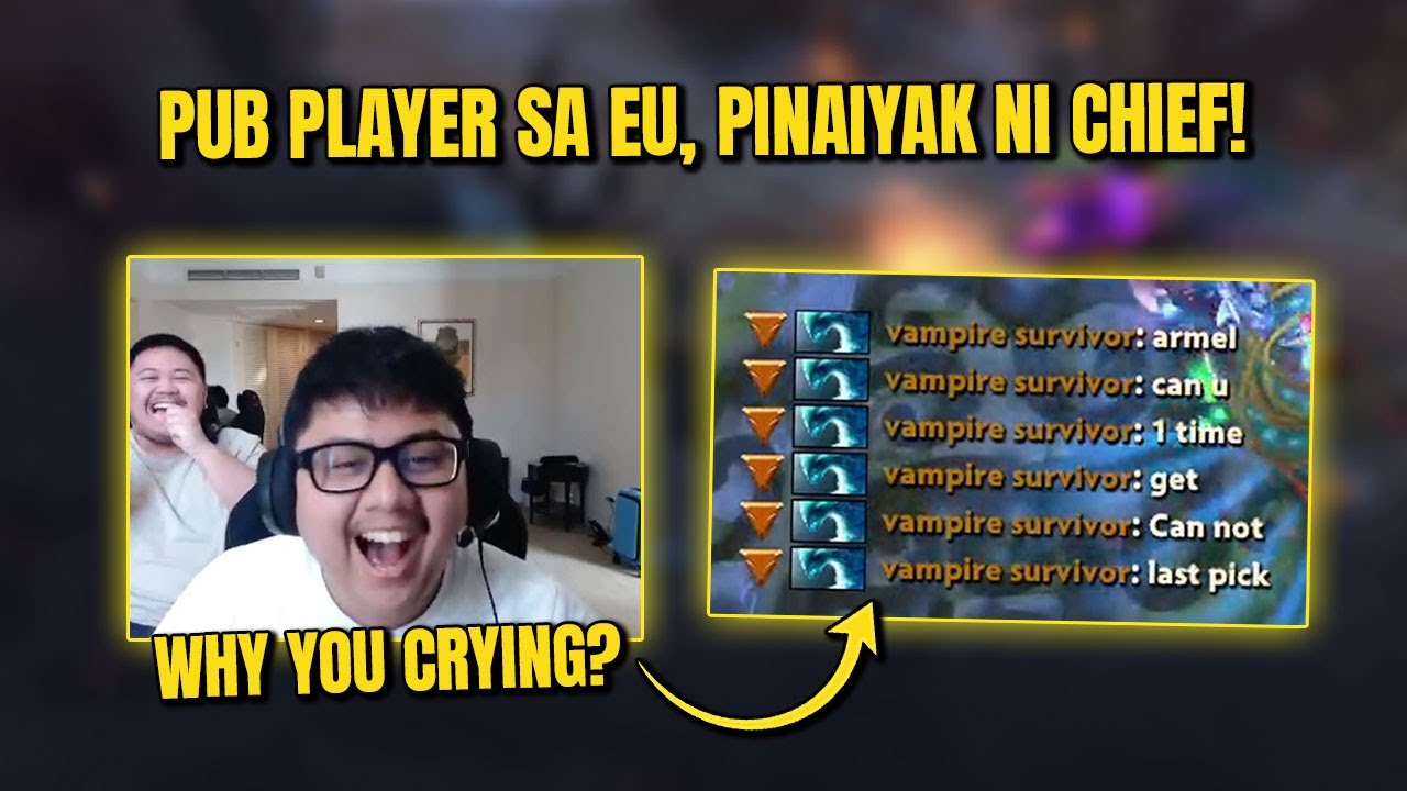 PUB PLAYER SA EU, PINA IYAK NI CHIEF ARMEL!