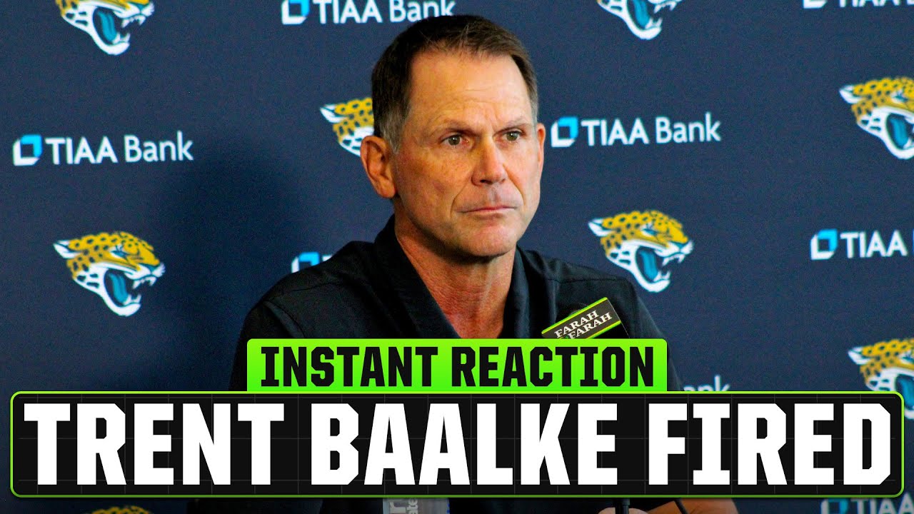 Jaguars FIRE GM Trent Baalke | Instant Reaction