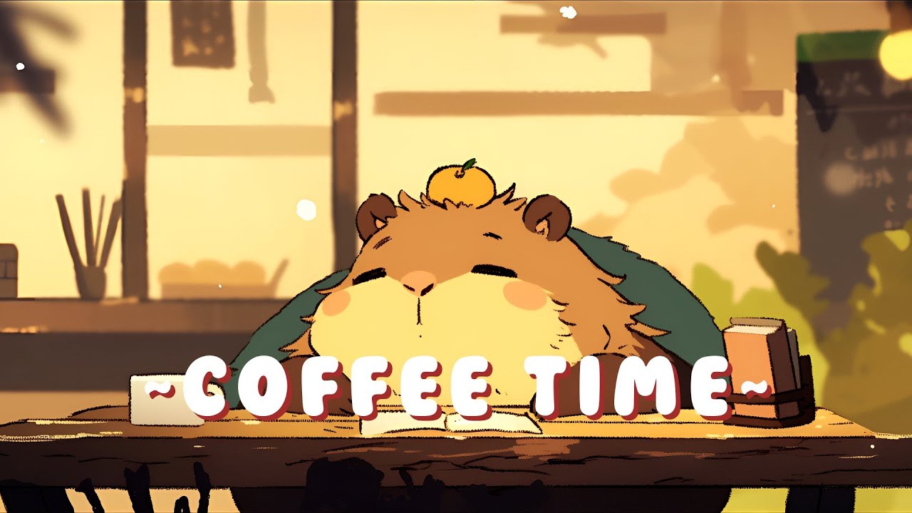 Capybara Beats & Lofi - Cozy Japanese Lofi Mix ~ Peaceful Moments ~ 📚 🎵 | Sleep Aid