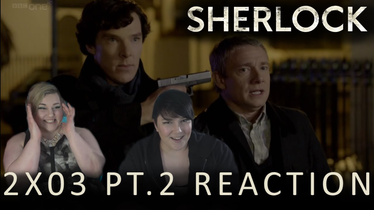Sherlock 2X03 REICHENBACH FALL PT.2 reaction