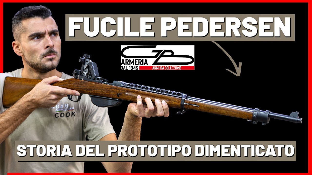 Il GARAND che non fu: il rarissimo fucile sperimentale PEDERSEN in Italia