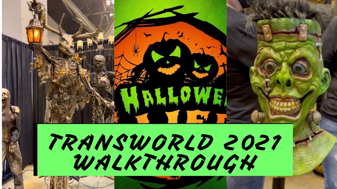 Transworld 2021 detailed walkthrough part 1 Halloween haunt convention 