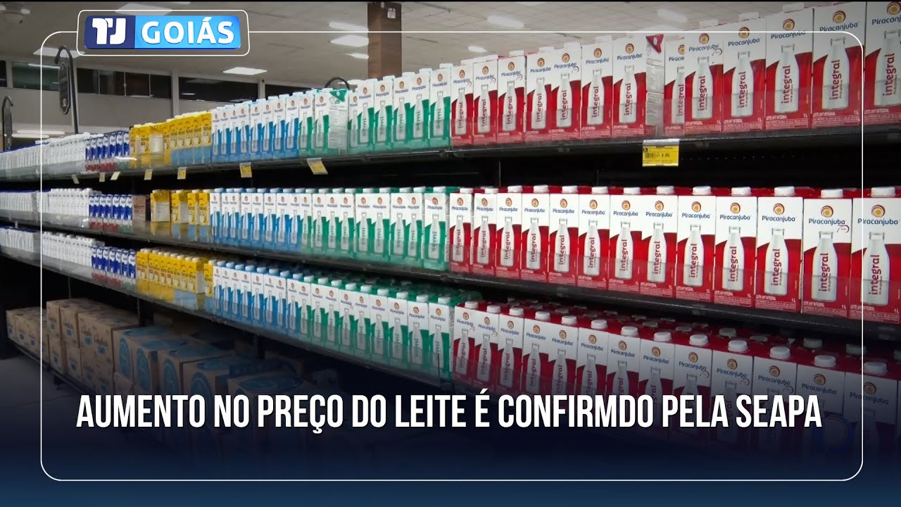 AUMENTO NO PREÇO DO LEITE É CONFIRMDO PELA SEAPA