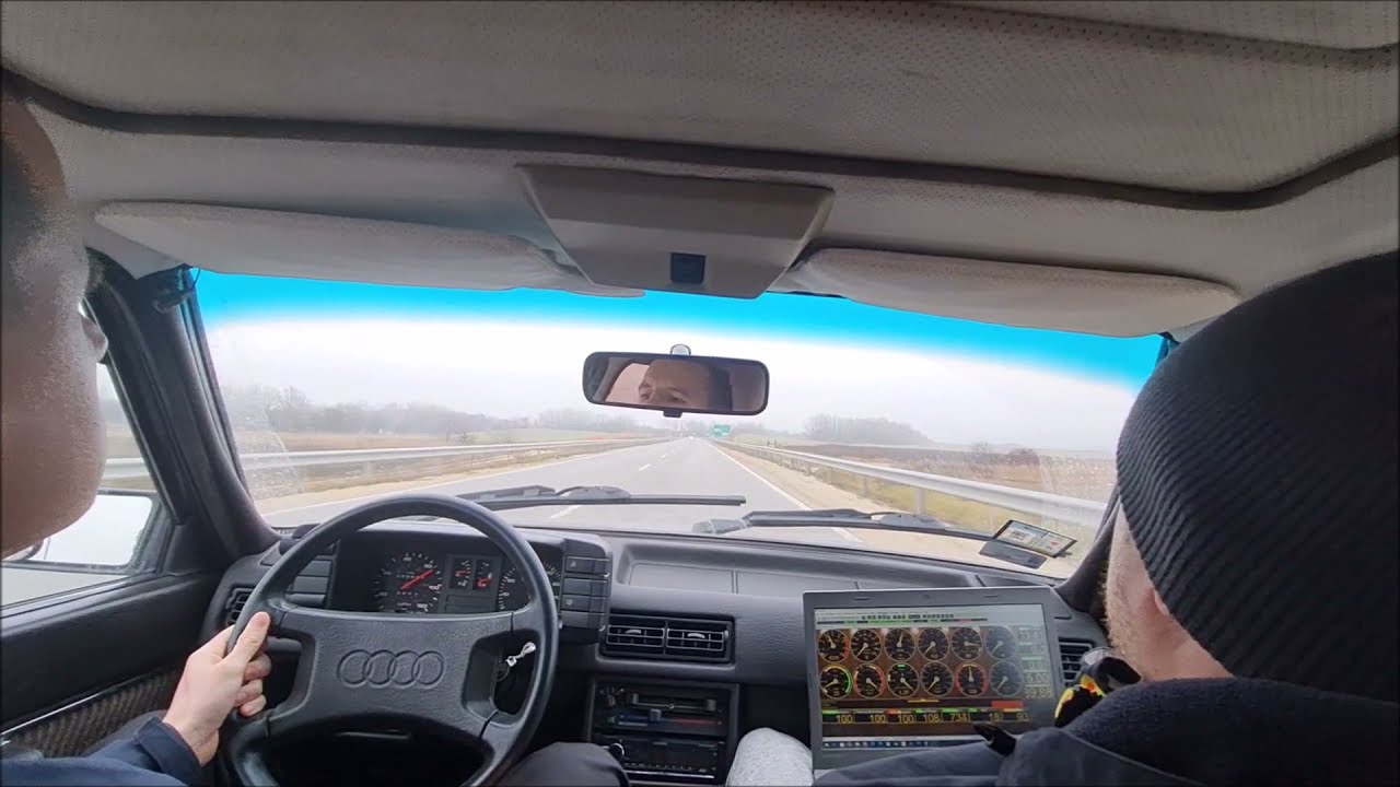 Audi 4000s quattro 10vt test