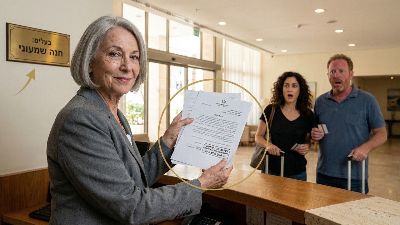 החליטו לזרוק אותי לדיור מוגן ולמכור את הבית. קניתי את המלון שהם הזמינו