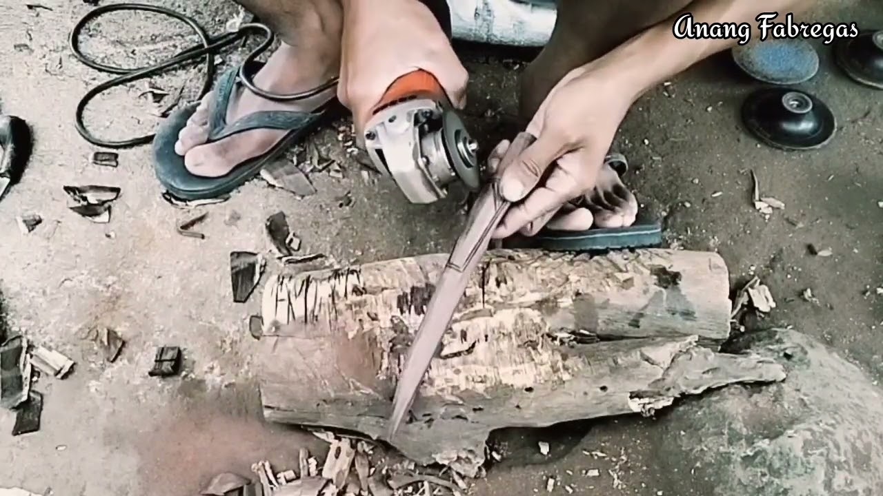 Tutorial paling unik, pembuatan sarung dan gagang pisau paling kreatif dan inovatif.