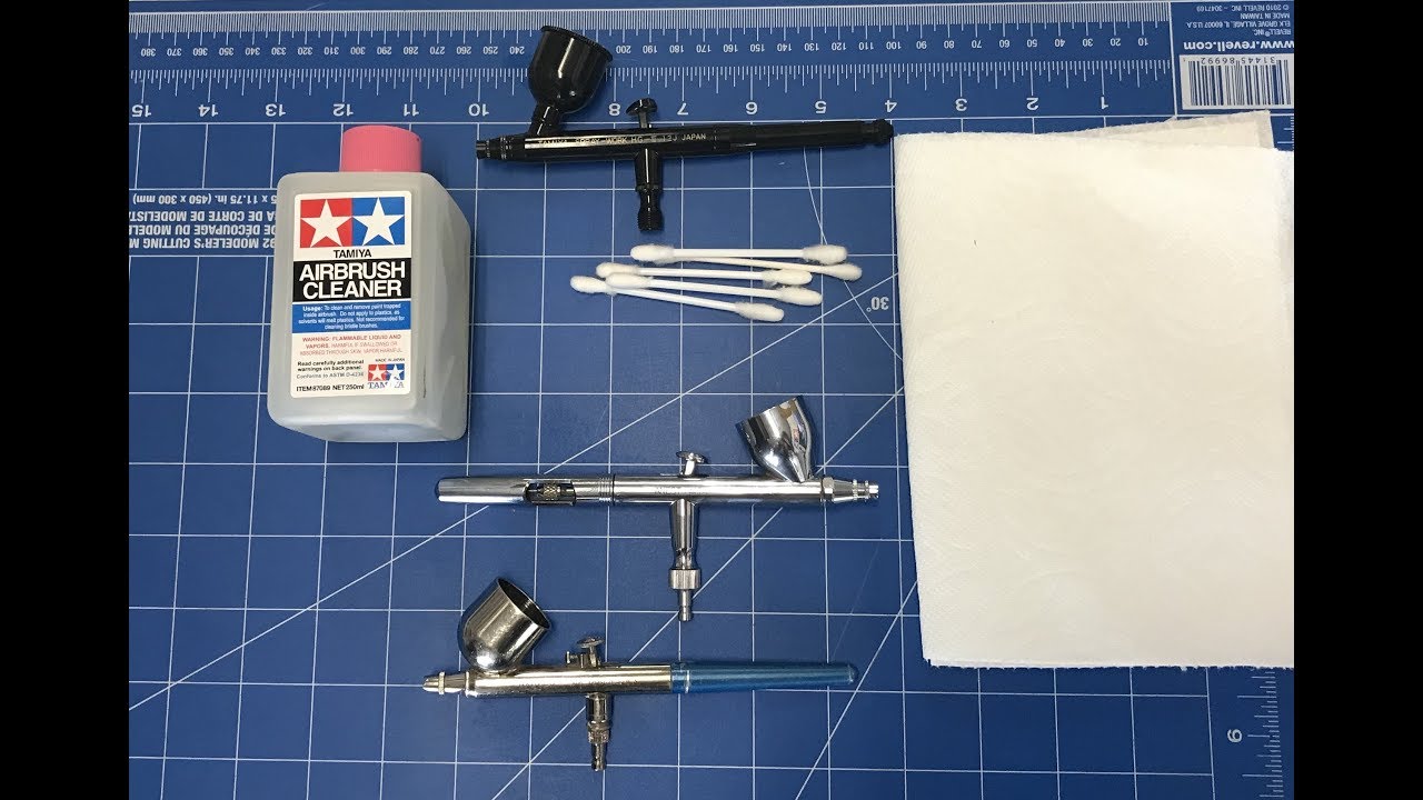 How to disassemble and clean your airbrush  easy step by step