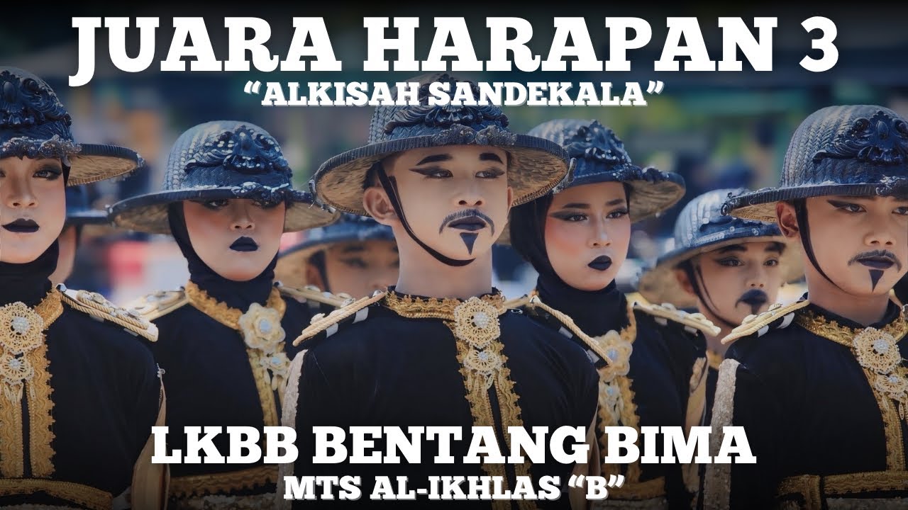 JUARA HARAPAN UTAMA 3‼️ PASKIBRA MTS AL-IKHLAS TEAM B DI LKBB BENTANG BIMA