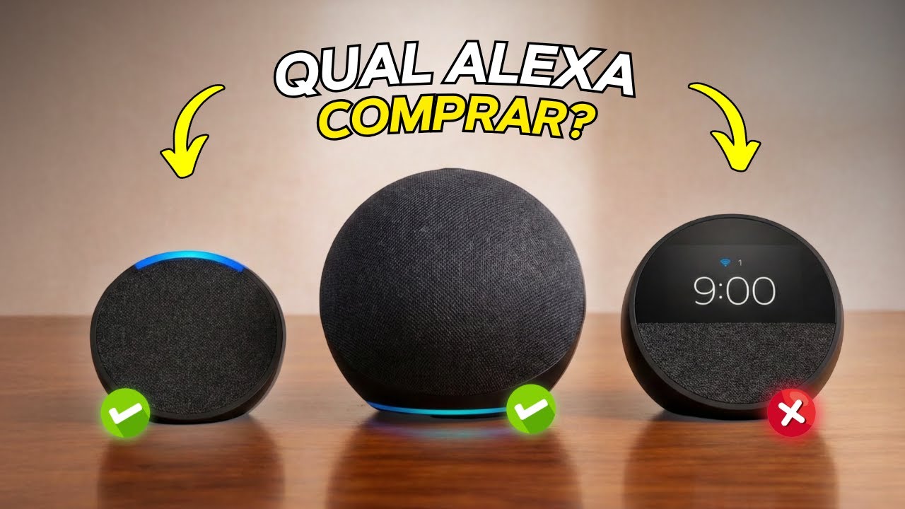 Qual a MELHOR ALEXA para COMPRAR em 2026 (GUIA COMPLETO)