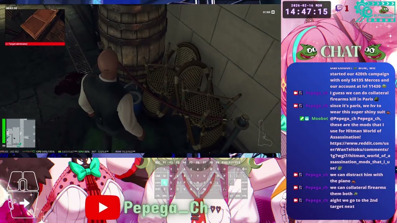 Hitman World of Assassination | 16th Feb 2026 stream