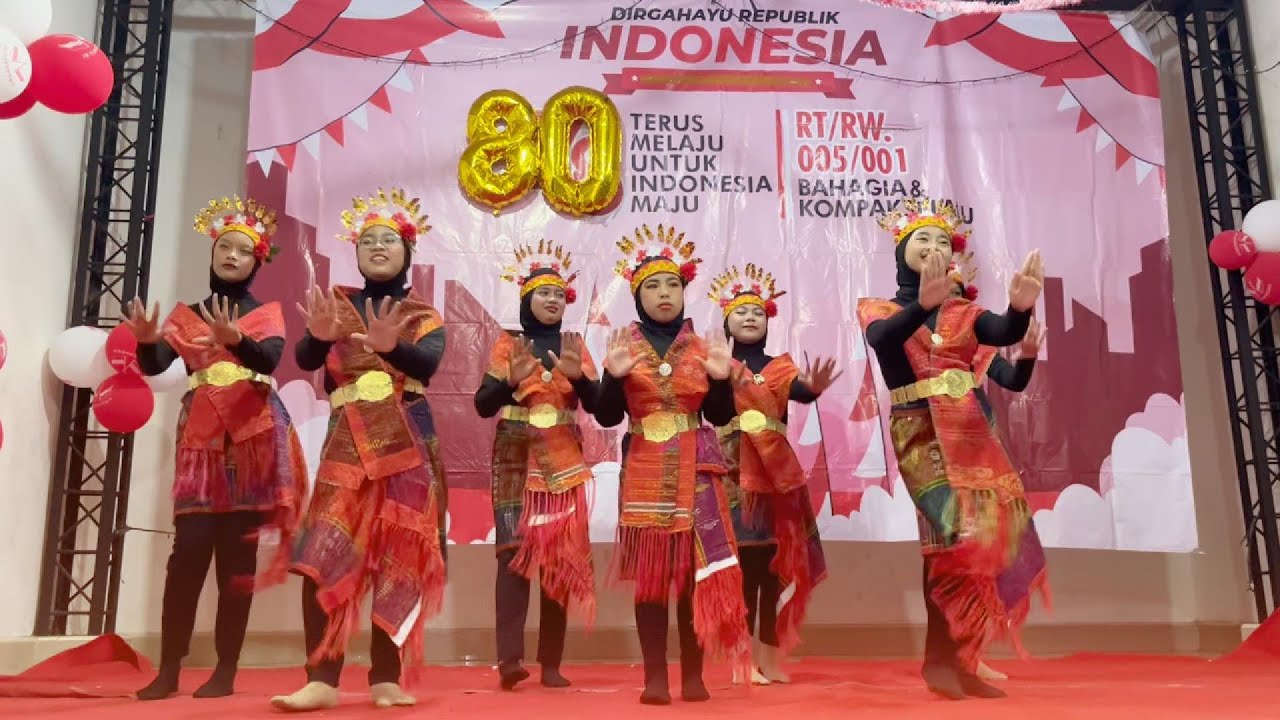 Tari Sitogol Keren | Tari Daerah Sumatera Utara | Malam Puncak 17 Agustus di Kunciran