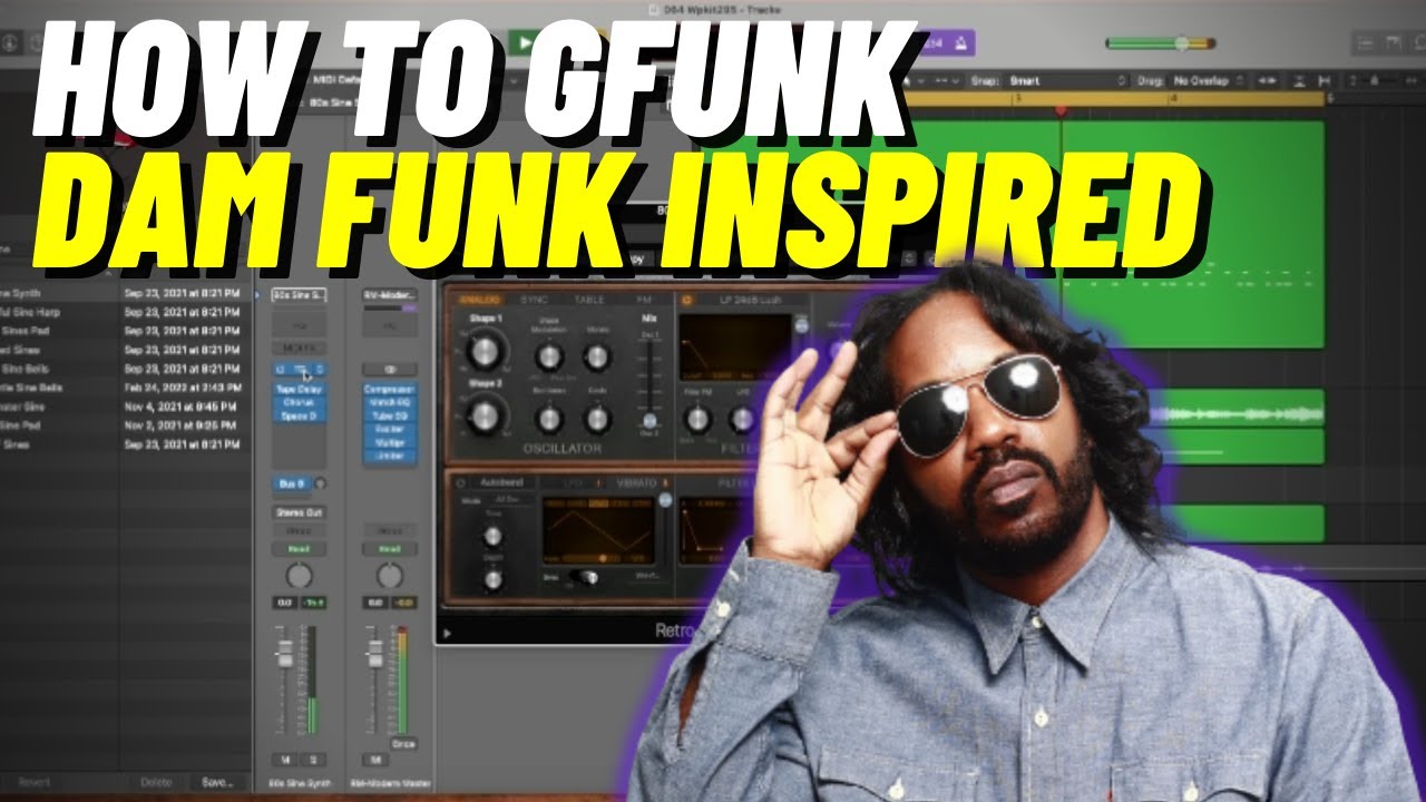 Вдохновленный Dam Funk | Как освоить Westcoast G-фанк