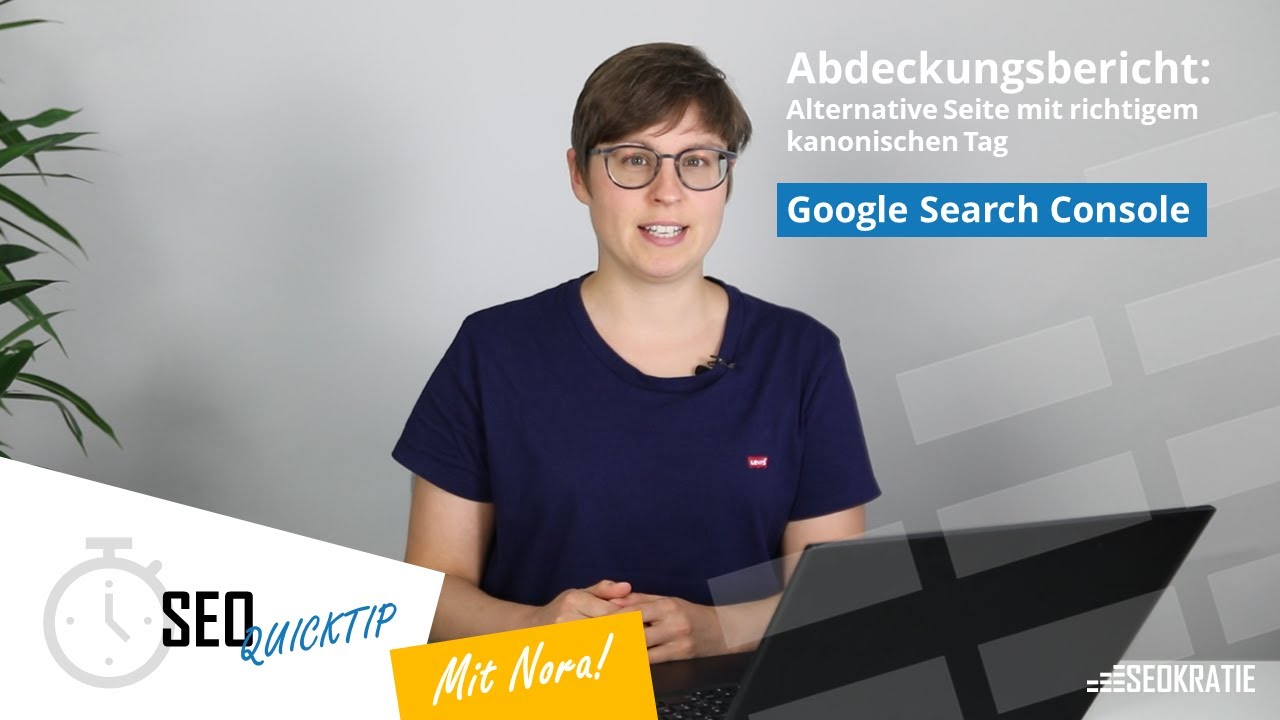 SEO Tipp:  Abdeckungsbericht GSC – Alternative Seite mit richtigem kanonischen Tag