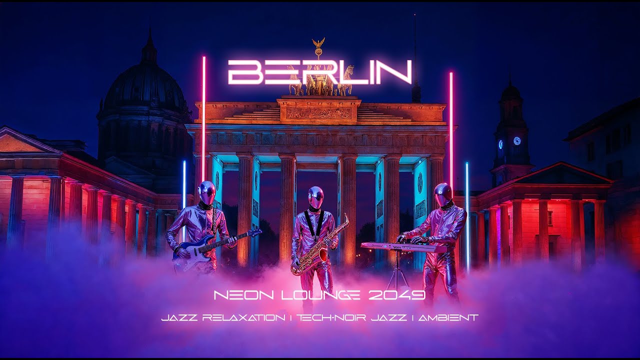 Neon Lounge: Berlin 2049 | Tech-noir Jazz & Modular Echoes 🌌🎛️