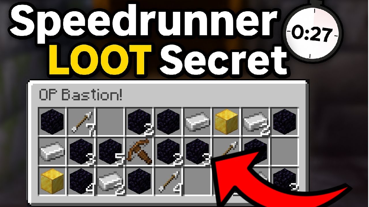 How Speedrunners Loot Chests THIS Fast (Explained)