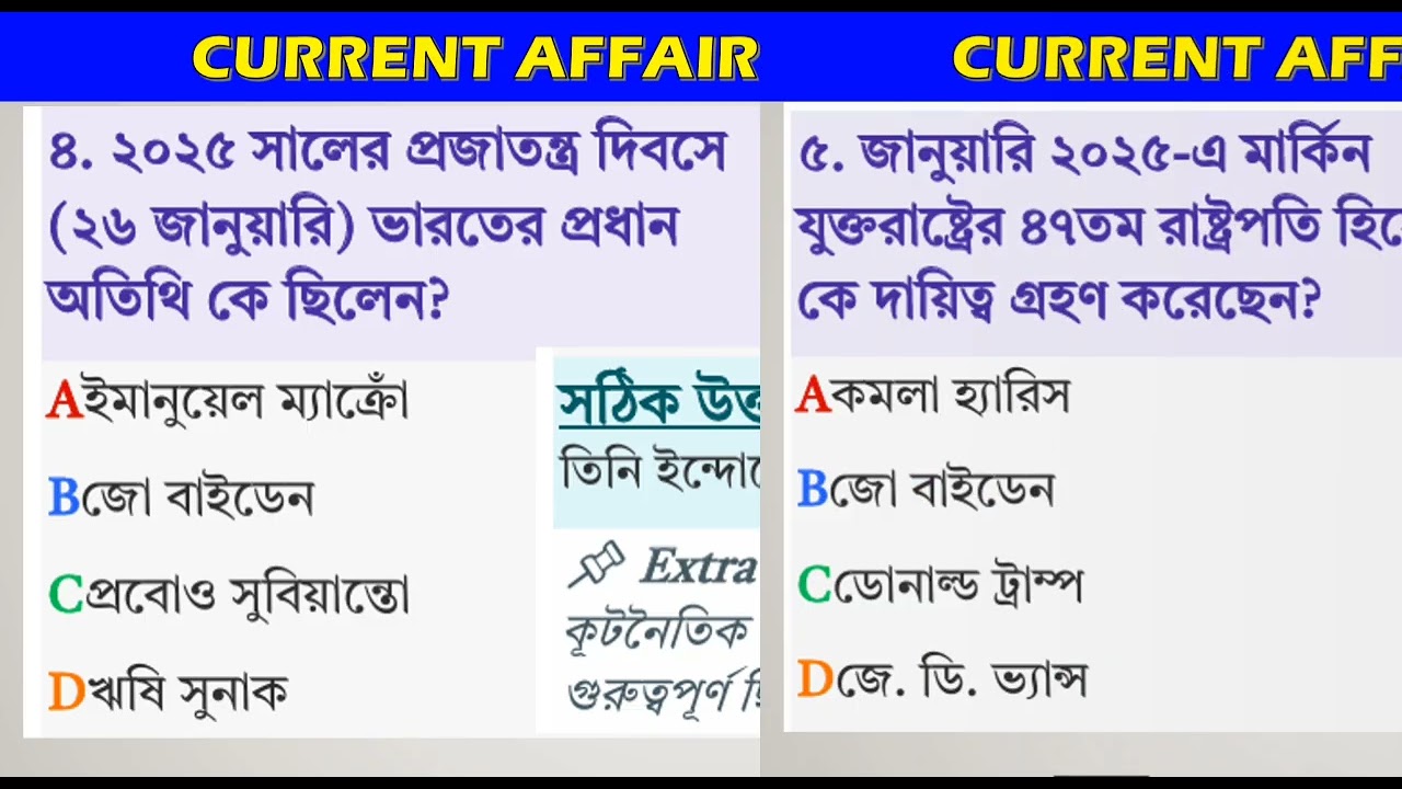 Current Affairs 2026 | Important GK Class | Competitive Exam