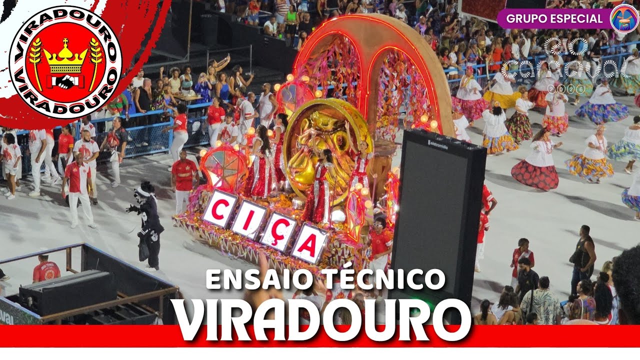 VIRADOURO 2026 | ENSAIO TÉCNICO COMPLETO