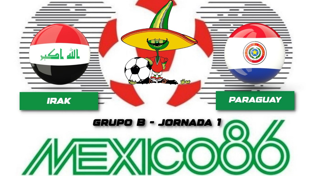 PES2021 - MUNDIAL MEXICO 86 | GRUPO B - DIA 1 | 🇵🇾 Paraguay 🆚 🇮🇶 Irak | FUMA