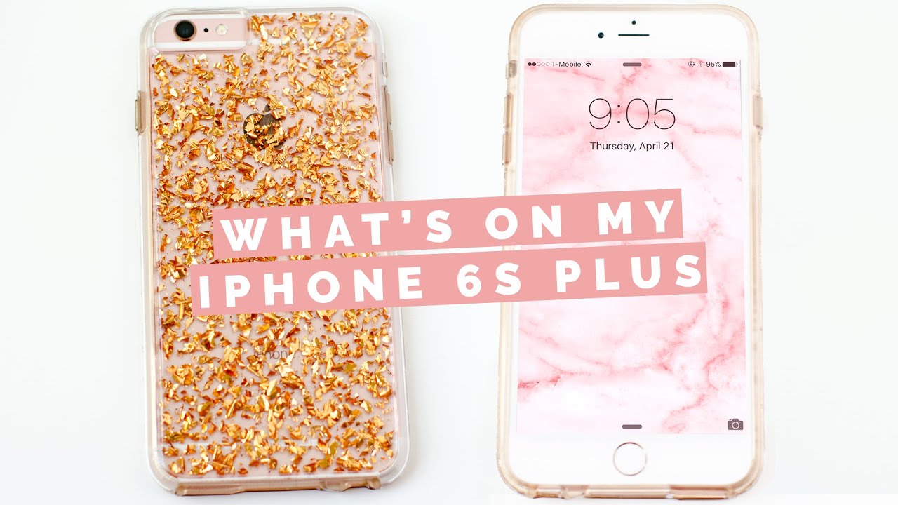 WHAT'S ON MY IPHONE 6S PLUS? | Asia Jackson
