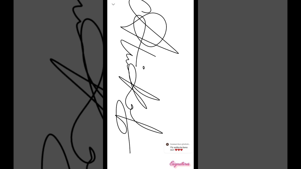 A letter stylish signature ideas/How to sign the letter A/a letter signature