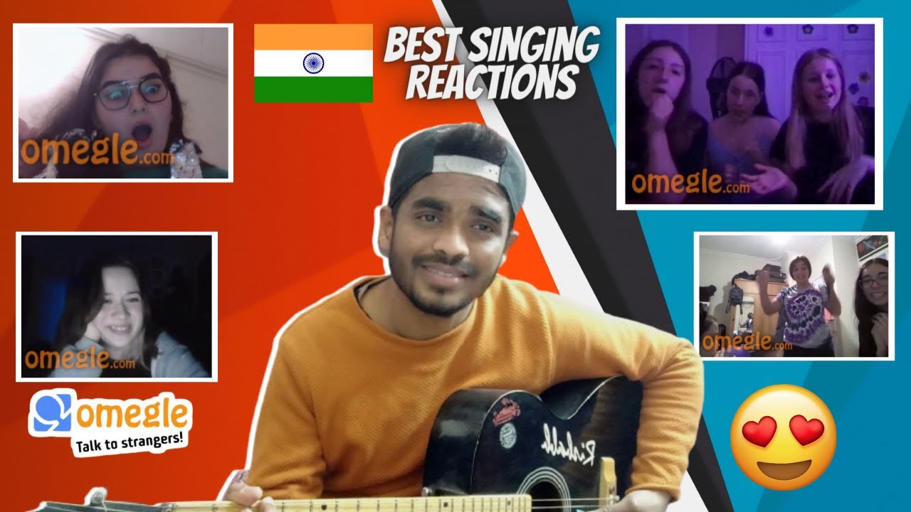 Indian Boy Singing on Omegle Best Reactions Part-2