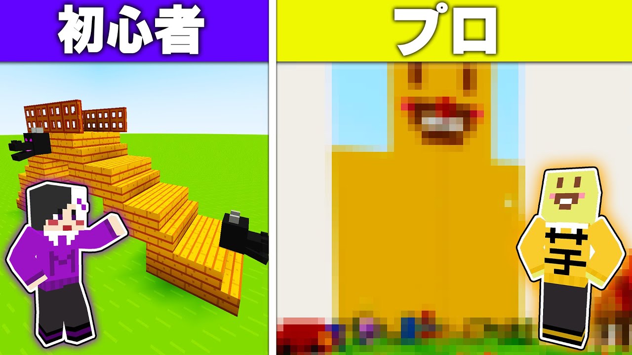 【マイクラ】初心者vsプロ 6人で理想の公園建築バトル！！【AMPTAKxCOLORS】【アンプタック】