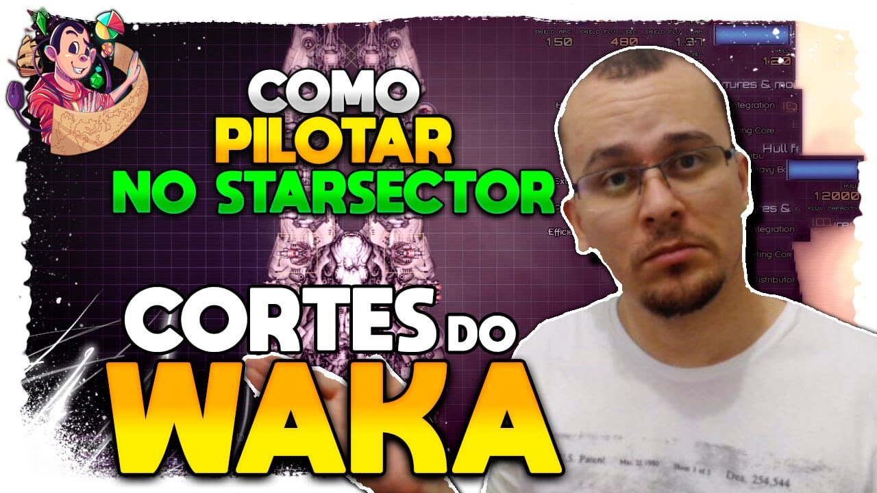 COMO PILOTAR NO STARSECTOR | Cortes do Waka Starsector - Gameplay Tutorial PT BR