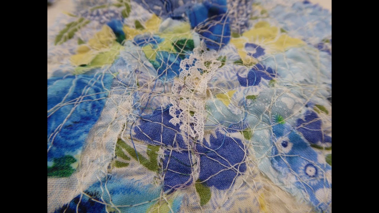 Fabric Scrap uses How to create journal covers Tutorial