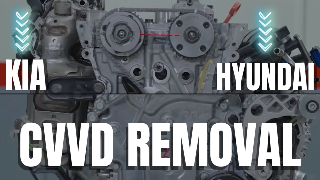 CVVD Removal & Installation on KIA & Hyundai Gamma 2 Engines | Variable Valve Duration #kia #engine