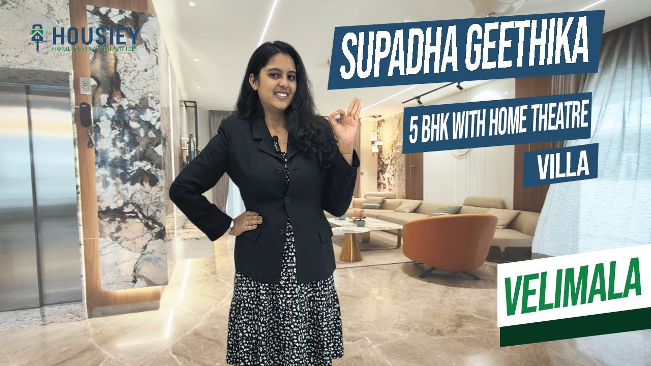Supadha Geethika Velimela | 5 BHK With Home Theatre Villa [2025] | Supadha Developers Hyderabad